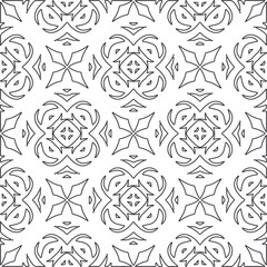 Repeating geometric tiles from striped elements.Modern geometric background with abstract shapes.Monochromatic Repeating Patterns.Endless abstract texture.black and white striped ornament for design.
