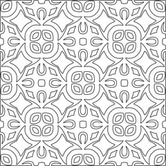 Repeating geometric tiles from striped elements.Modern geometric background with abstract shapes.Monochromatic Repeating Patterns.Endless abstract texture.black and white striped ornament for design.