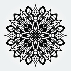 Luxury Ornamental Indian Mandala Design
