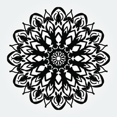 Luxury Ornamental Indian Mandala Design