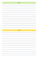 to do list notes personal planner diary template in classic strict style with multicolor elements. Monthly calendar individual schedule minimalism restrained design for business notebook