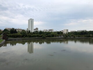 The big city pond Zelenograd