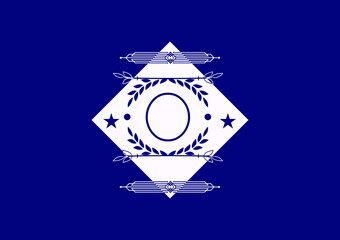 O letter logo and icon design template