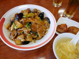 餡掛け焼きそば