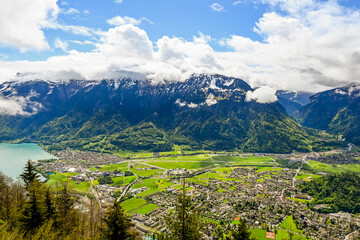 Interlaken, Harder Kulm, Brienzersee, Bönigen, Matten, Schynige Platte, Berner Oberland,...