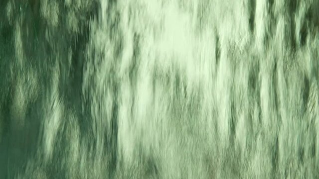 4K water curtain close up abstract, background.