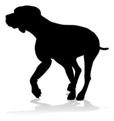 Dog Silhouette Pet Animal