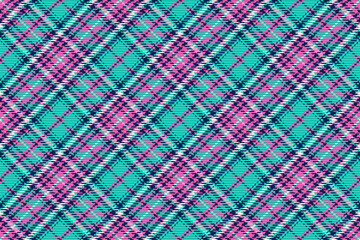 Seamless pattern of scottish tartan plaid. Repeatable background with check fabric texture. Vector backdrop striped textile print.