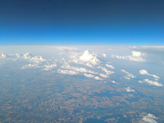 aerial view of the clouds © Lesya