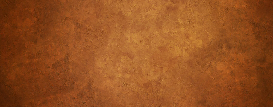 Texture of a vintage brown concrete as a background, brown grungy wall high resolution textures for background