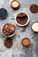 Vegan buckwheat pastry
