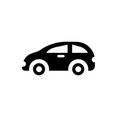 Automobile car front icon