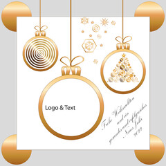 Weihnachtsmotiv Textfreiraum