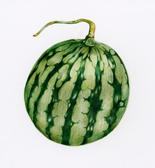 Hand drawn watermelon illustration 