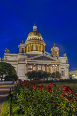 Fototapeta na wymiar Saint Isaac's Cathedral - St. Petersburg Russia