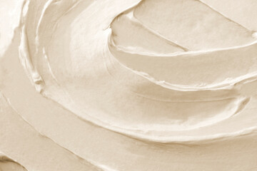 Icing frosting texture background close-up - obrazy, fototapety, plakaty