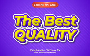 The best quality text effect