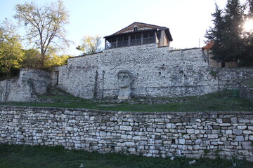 historical townside of Berat Albania