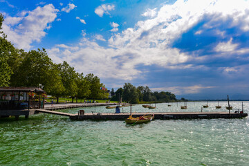 Pfäffiker Seequai - Pfäffikon am Pfäffikersee im Zürcher Oberland, Schweiz