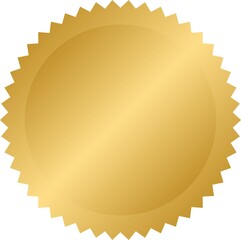 広告等に使用できる金メダルのイラスト素材