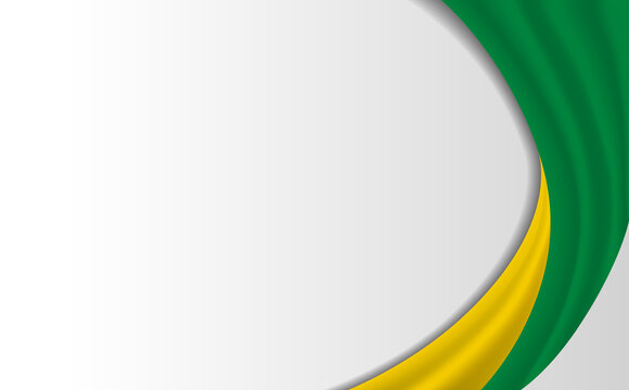 Blank Space Brazil Flag Background