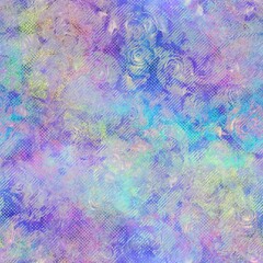 Seamless iridescent rainbow light pattern for print. High quality illustration. Swirly mix of pastel colors resembling holographic foil. Fantasy spectrum mermaid fantastical pattern for print.