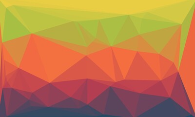 vibrant abstract multicolored background with poly pattern