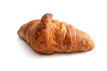 Croissant made of puff pastry with a high content of butter