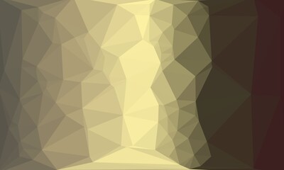 Obraz premium vibrant creative prismatic background with polygonal pattern