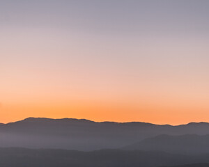 Sunset in Shamakhi, Azerbaijan
