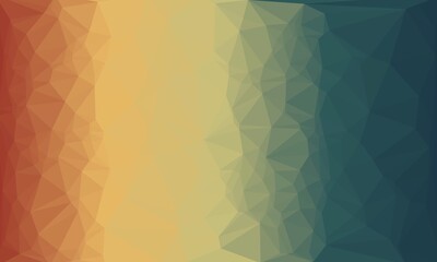vibrant minimal multicolored polygonal background