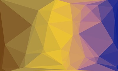 vibrant creative prismatic background with polygonal pattern