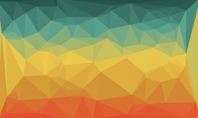 vibrant creative prismatic background with polygonal pattern
