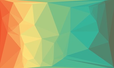 vibrant colorful geometric background with mosaic design