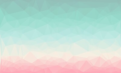 vibrant colorful geometric background with mosaic design