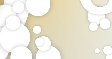 abstract white dots on light brown background