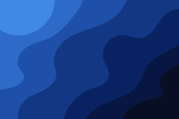 Abstract background in blue tones © Liudmyla
