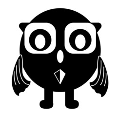 Penguin cartoon icon design, owl cartoon icon design, frog cartoon icon design and other cartoon characters in the form of web concept illustration