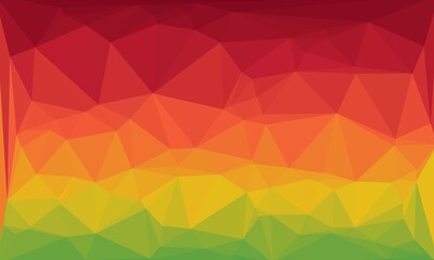 vibrant minimal multicolored polygonal background