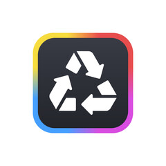 Fototapeta premium Recycle - Sticker