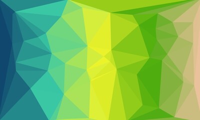 vibrant colorful geometric background with mosaic design