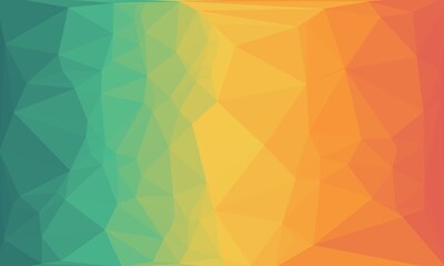 vibrant abstract multicolored background with poly pattern