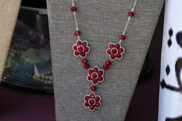 mexican jewels on street market la paz baja california sur mexico