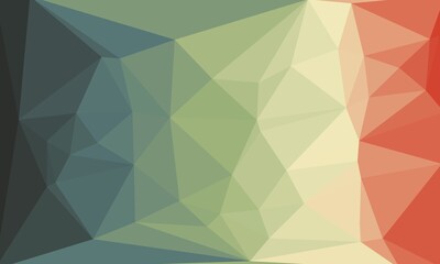 vibrant minimal multicolored polygonal background