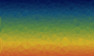vibrant colorful geometric background with mosaic design