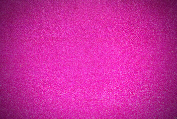 Pink background with sequins. Pink foamiran with grainy texture and vignette.