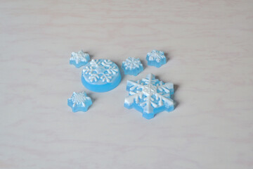 Christmas handmade soap