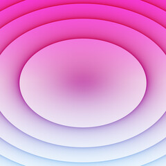 Rippled background. content area. Circle background. Abstract background. 3d rendering.