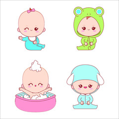 cute baby child happy boy