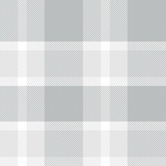 Black and White Ombre Plaid textured Seamless Pattern